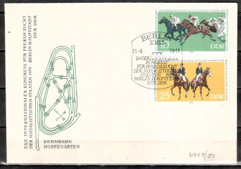 DDR Michelnummer 2449 - 2450 FDC