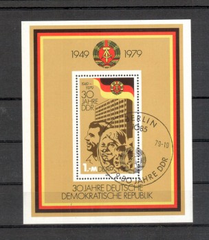 DDR Michelnummer 2462 Block 56 gestempelt DDR Michelnummer 2462 Block 56 gestempelt