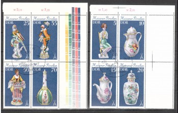 DDR Michelnummer 2464 - 2471 Kleinbogen gestempelt DDR Michelnummer 2464 - 2471 Kleinbogen gestempelt