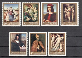 Ungarn Michelnummer 2465 - 2471 A postfrisch