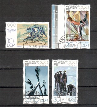 DDR Michelnummer 2478 - 2481 gestempelt