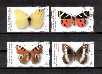 BRD Michelnummer 2500 - 2503 gestempelt BRD Michelnummer 2500 - 2503 gestempelt