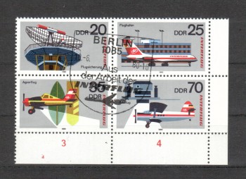 DDR Michelnummer 2516 - 2519 gestempelt