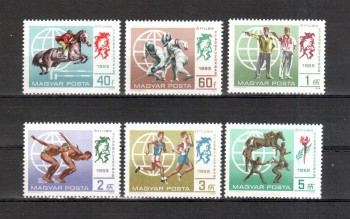 Ungarn Michelnummer 2537 - 2542 A postfrisch