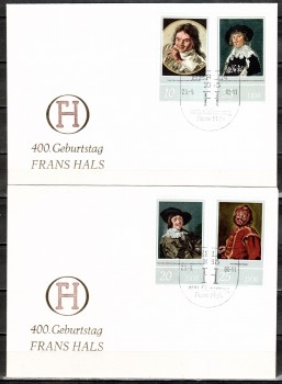 DDR Michelnummer 2543 - 2546 FDC DDR Michelnummer 2543 - 2546 FDC