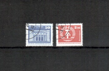 DDR Michelnummer 2549 - 2550 gestempelt