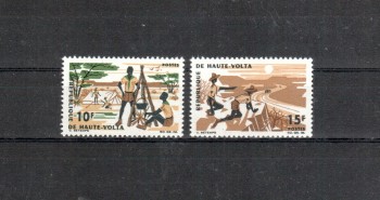Obervolta Michelnummer 190 - 191 postfrisch 