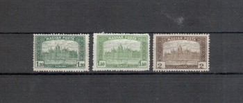 Ungarn Michelnummer 255 - 257 postfrisch Falz Ungarn Michelnummer 255 - 257 postfrisch Falz