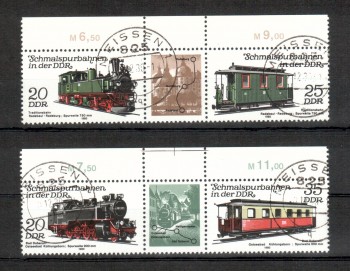DDR Michelnummer 2562 - 2565 gestempelt