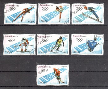 (intern: OLY257 ) Guinea - Bissau Michelnummer 1088 - 1094 gestempelt (intern: OLY257 ) Guinea - Bissau Michelnummer 1088 - 1094 gestempelt