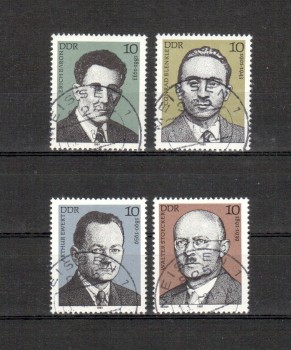 DDR Michelnummer 2589 - 2592 gestempelt