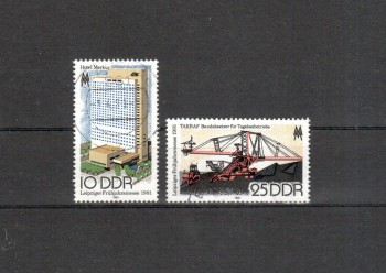DDR Michelnummer 2593 - 2594 gestempelt