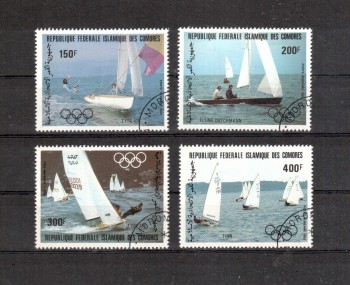 (intern: OLY259 ) Komoren Michelnummer 686 - 689 gestempelt (intern: OLY259 ) Komoren Michelnummer 686 - 689 gestempelt