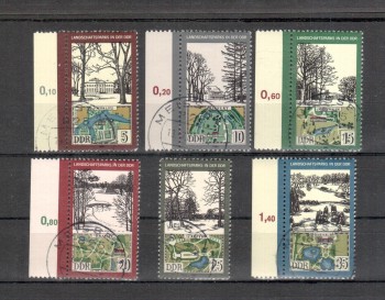 DDR Michelnummer 2611 - 2616 gestempelt