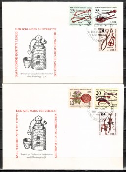 DDR Michelnummer 2640 - 2645 FDC