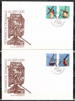 DDR Michelnummer 2657 - 2660 FDC