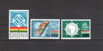 Ghana Michelnummer 266 - 268 postfrisch 