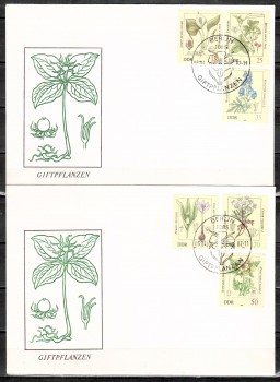 DDR Michelnummer 2691 - 2696 FDC