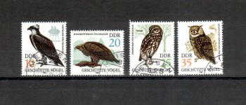 DDR Michelnummer 2702 - 2705 gestempelt