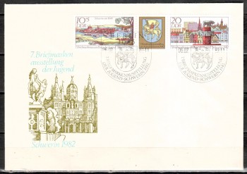 DDR Michelnummer 2722 - 2723 FDC