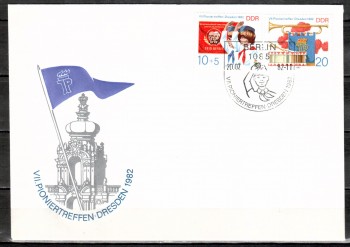DDR Michelnummer 2724 - 2725 FDC