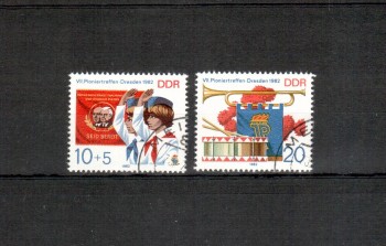 DDR Michelnummer 2724 - 2725 gestempelt