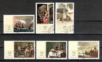 DDR Michelnummer 2726 - 2731 gestempelt