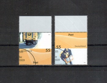 BRD Michelnummer 2733 - 2734 gestempelt