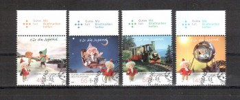 BRD Michelnummer 2748 - 2751 gestempelt