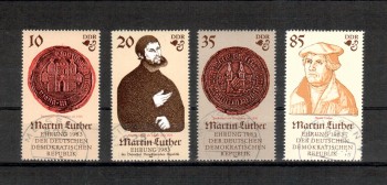 DDR Michelnummer 2754 - 2757 gestempelt