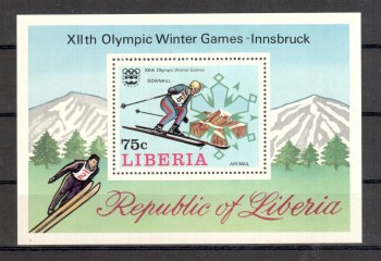 (intern: OLY276 ) Liberia Michelnummer Block 79 A postfrisch (intern: OLY276 ) Liberia Michelnummer Block 79 A postfrisch