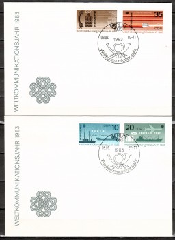 DDR Michelnummer 2770 - 2773 FDC