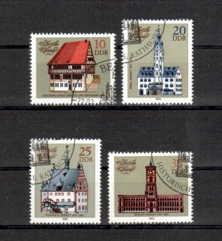 DDR Michelnummer 2775 - 2778 gestempelt
