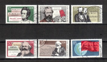 DDR Michelnummer 2783 - 2788 gestempelt