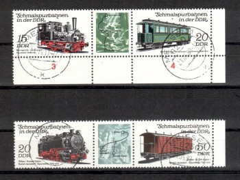 DDR Michelnummer 2792 - 2795 gestempelt
