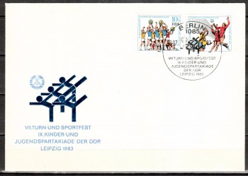 DDR Michelnummer 2814 - 2815 FDC DDR Michelnummer 2814 - 2815 FDC