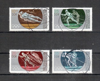 DDR Michelnummer 2839 - 2842 gestempelt