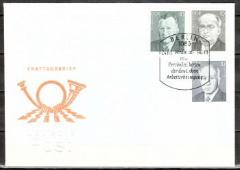 DDR Michelnummer 2849 - 2851 FDC DDR Michelnummer 2849 - 2851 FDC