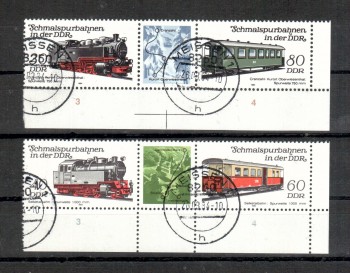 DDR Michelnummer 2864 - 2867 gestempelt DDR Michelnummer 2864 - 2867 gestempelt