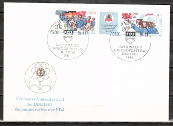 DDR Michelnummer 2878 - 2879 FDC DDR Michelnummer 2878 - 2879 FDC