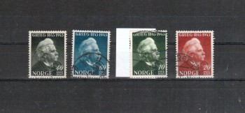 Norwegen Michelnummer 287 - 290 gestempelt