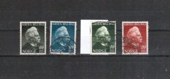 Norwegen Michelnummer 287 - 290 gestempelt Norwegen Michelnummer 287 - 290 gestempelt