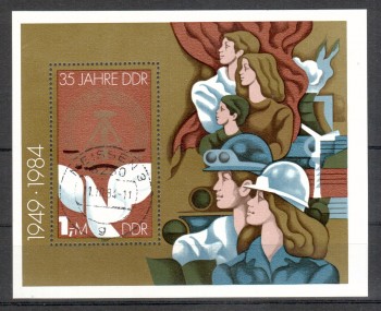 DDR Michelnummer 2902 Block 79 gestempelt