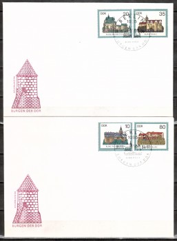 DDR Michelnummer 2910 - 2913 FDC DDR Michelnummer 2910 - 2913 FDC