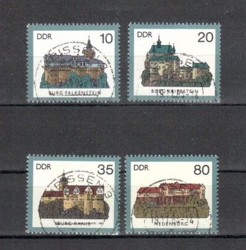 DDR Michelnummer 2910 - 2913 gestempelt