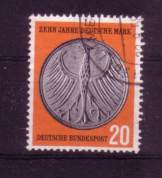 BRD Michelnummer 291 gestempelt