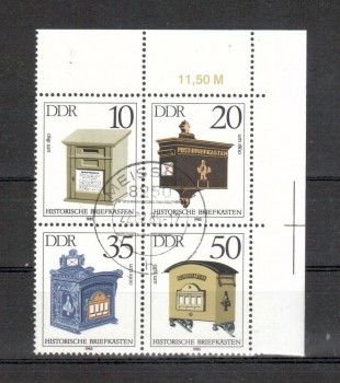 DDR Michelnummer 2924 - 2927 gestempelt