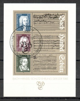 DDR Michelnummer 2931 - 2933 Block 81 gestempelt