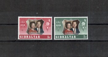 Gibraltar Michelnummer 295 - 296 postfrisch