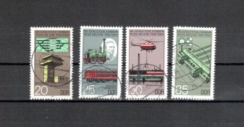DDR Michelnummer 2968 - 2971 gestempelt